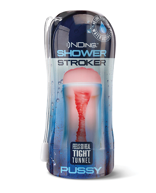 Global Novelties Shower Pussy Masturbator Stroker - Ivory