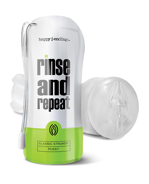 Global Novelties Rinse & Repeat Classic Pussy Masturbator Stroker