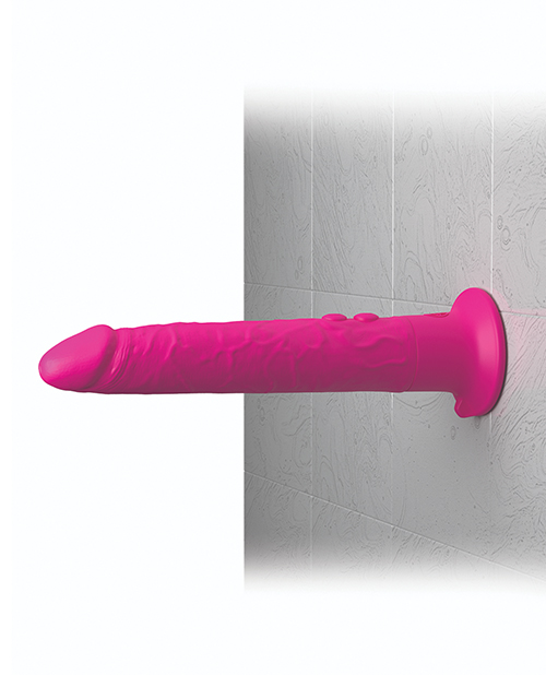 Pipedream Classix Wall Banger 2.0 Vibrating Suction Cup Dildo - Pink