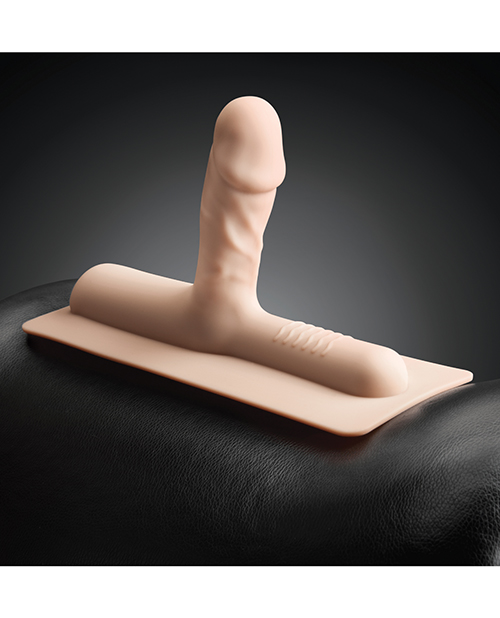 The Cowgirl Premium Sex Machine Bronco Silicone Attachment - Vanilla