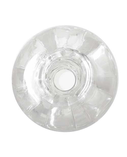 Zero Tolerance Twist Masturbator Stroker - Clear/Orange