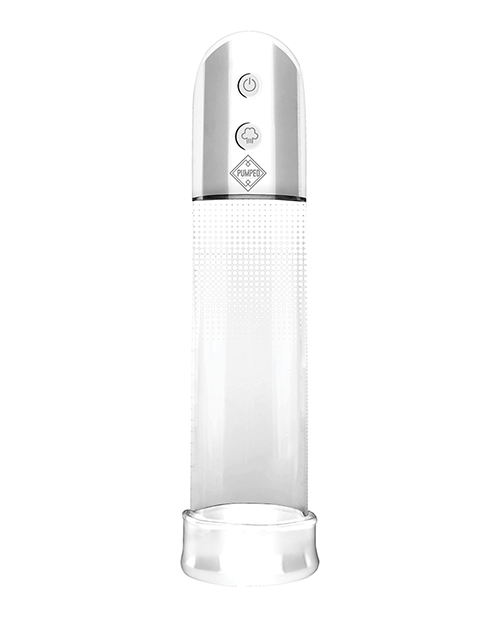 Shots Pumped Automatic Luv Penis Pump - Transparent