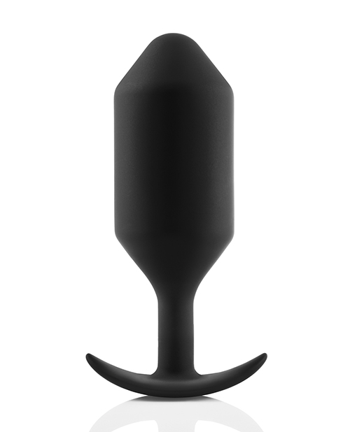 B - Vibe Weighted Snug Plug 6 Butt Plug - .515 G Black