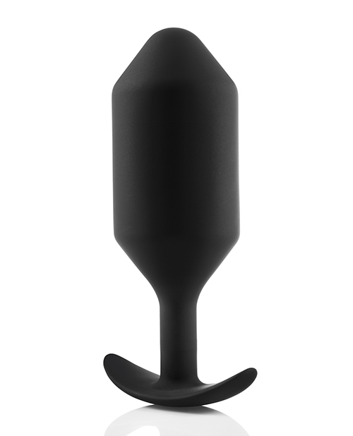 B - Vibe Weighted Snug Plug 6 Butt Plug - .515 G Black