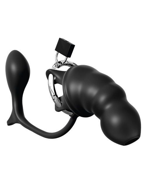 Pipedream Anal Fantasy Elite Ass Gasm Cock Blocker Inflatable Butt Plug