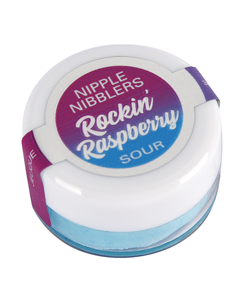 Jelique Nipple Nibbler Sour Tingle Flavored Arousal Balm - Rockin' Raspberry