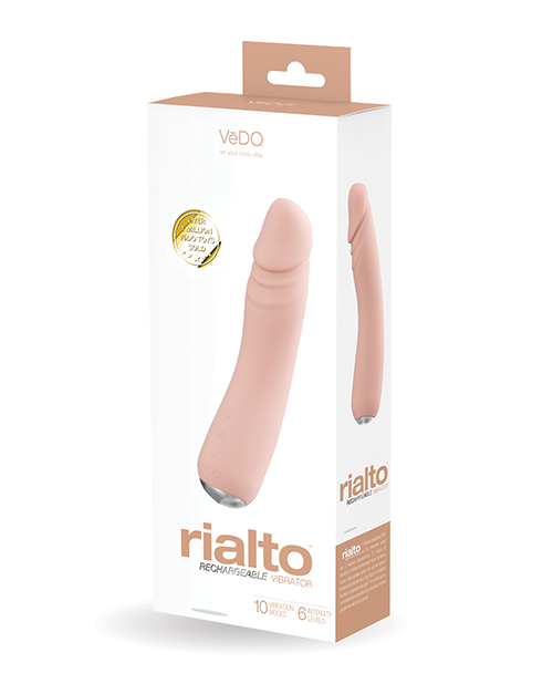 VeDO Rialto Rechargeable Vibrator - Vanilla
