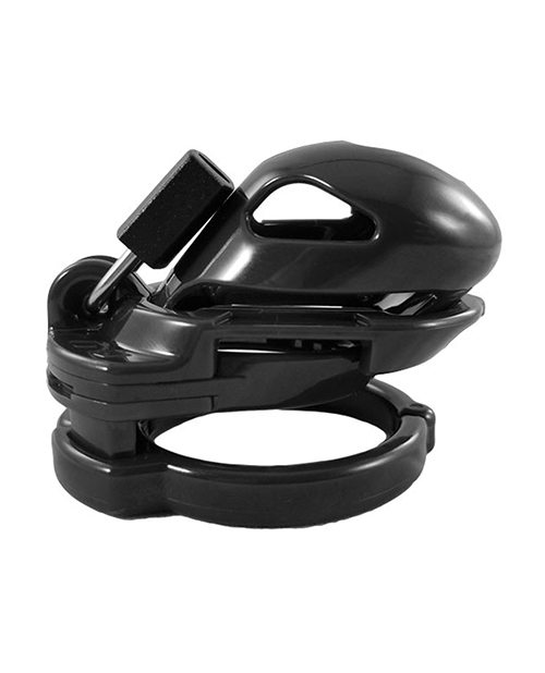 Locked In Lust The Vice Fetish Mini V2 Cock Cage - Black