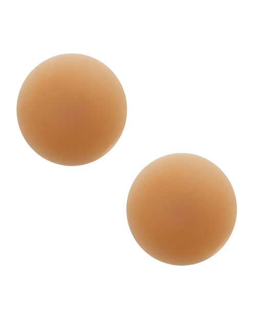 Neva Nude Yummy Skin Invisible Reusable Silicone Nipzitx Pasties - Mocha O/s