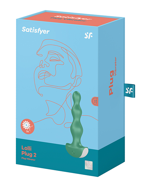 Satisfyer Lolli Vibrating Butt Plug 2 - Ice Blue