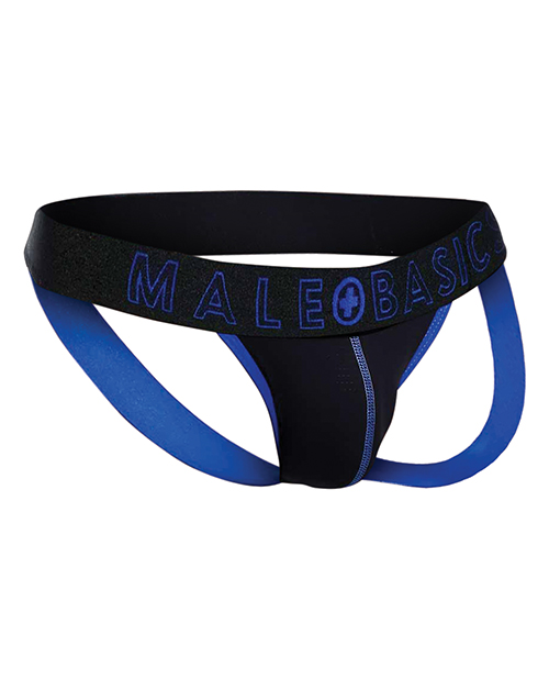 Male Basics Neon Jockstrap Royal Xl