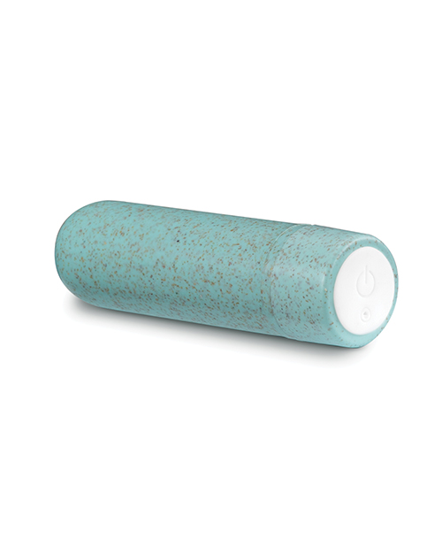 Blush Gaia Eco Rechargeable Bullet Vibrator - Aqua