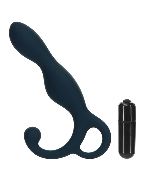 BMS Lux Active Lx1 5.75" Silicone Anal Trainer - Dark Blue