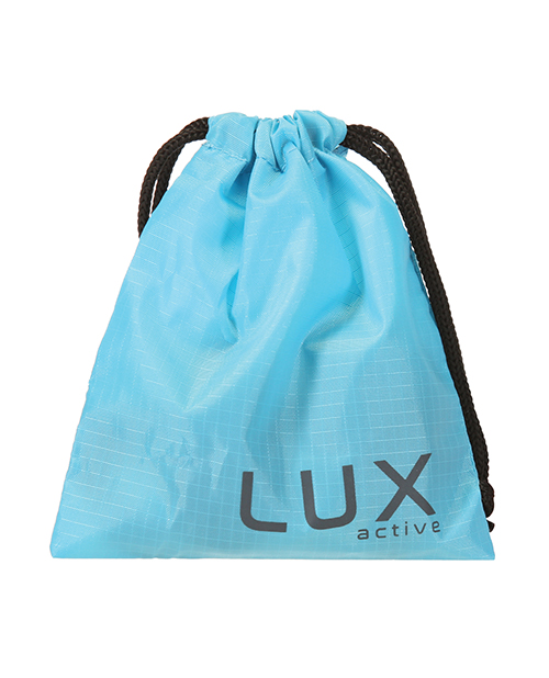 Lux Active Throb Anal Pulsating Massager With Remote - Dark Blue
