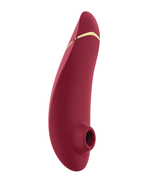 Womanizer Premium 2 Clit Sucker Vibrator - Bordeaux
