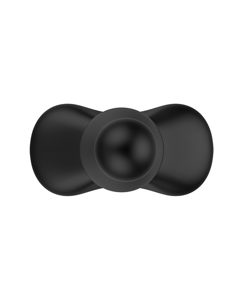 Nexus Bolster Butt Plug With Inflatable Tip - Black