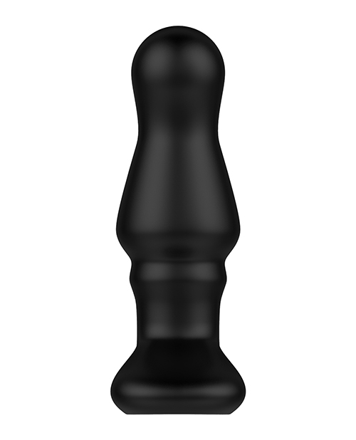 Nexus Bolster Butt Plug With Inflatable Tip - Black