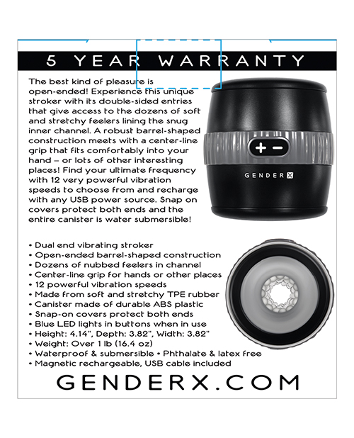 Gender X Barrel Of Fun - White/Clear