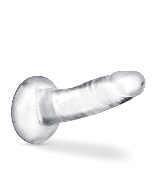 Blush B Yours Plus 5.5" Hard N' Happy Dildo - Clear