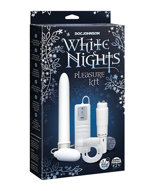 Doc Johnson White Nights Pleasure Kit - White