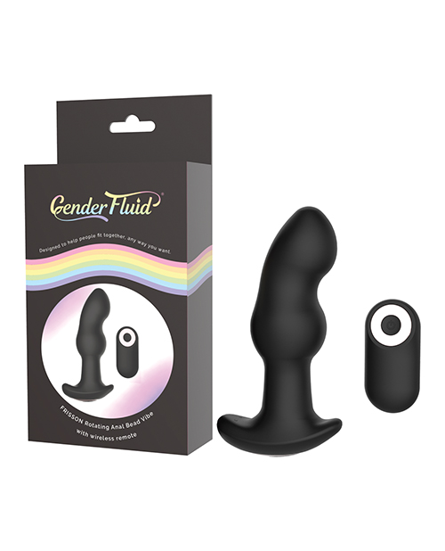 Gender Fluid Frission Anal Vibe With Remote - Black