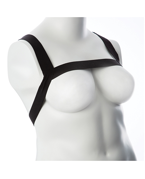 Gender Fluid Billie Harness - Xl-Xxxl Black