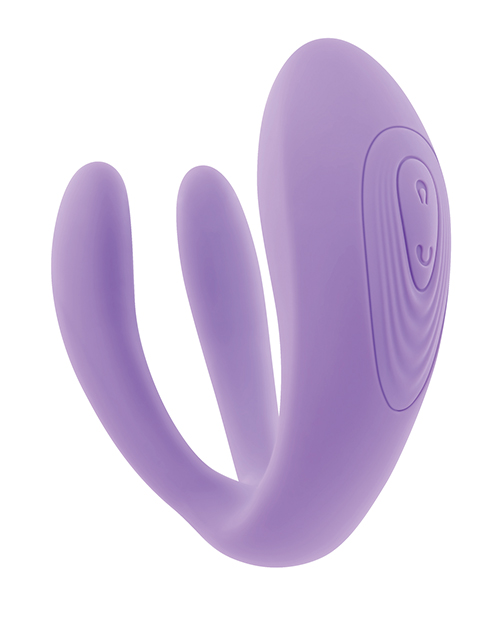 Evolved Petite Tickler Mini Vibe With Remote - Purple