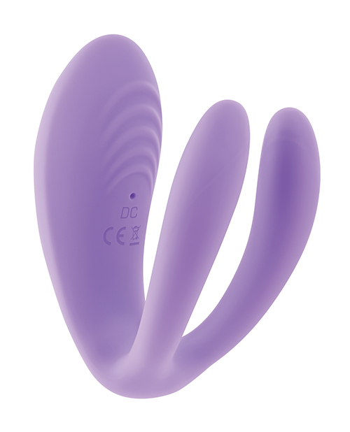 Evolved Petite Tickler Mini Vibe With Remote - Purple