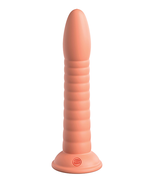 Pipedream Dillio Platinum 7" Wild Thing Silicone Dildo - Peach
