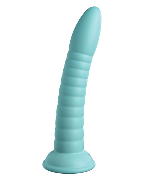 Pipedream Dillio Platinum 7" Wild Thing Silicone Dildo - Teal