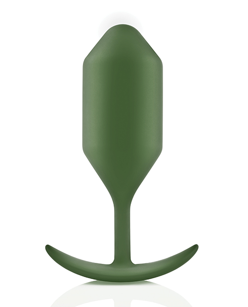 B-Vibe Weighted Snug Plug 4 - 257 G Army
