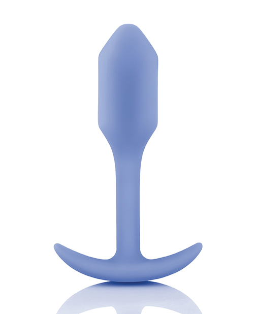 B-Vibe Weighted Snug Plug 1 - 55 G Violet