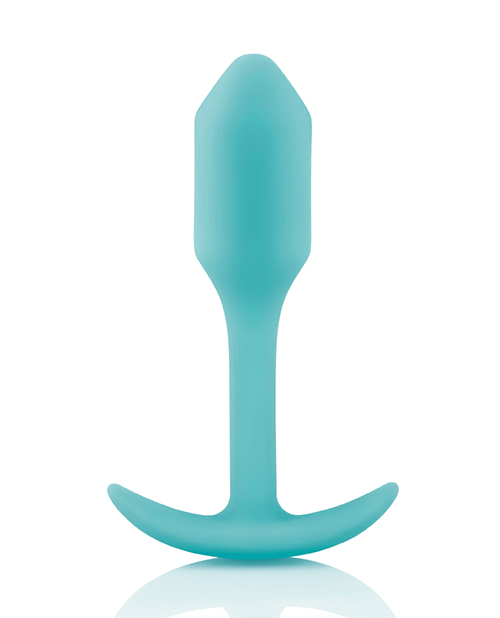 B-Vibe Weighted Snug Plug 1 - 55 G Mint