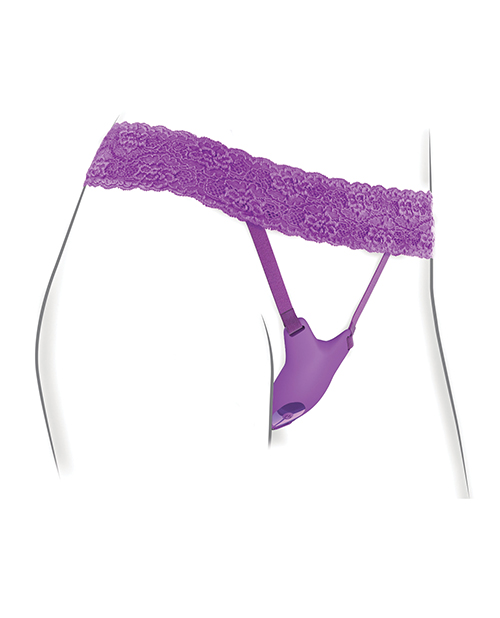 Pipedream Fantasy For Her Ultimate G-spot Butterfly Strap On - Purple