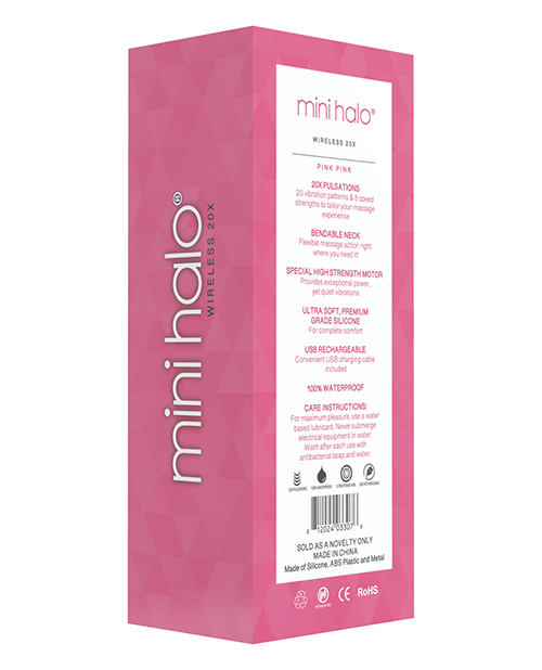 Mini Halo Wireless 20X Wand - Pink Pink