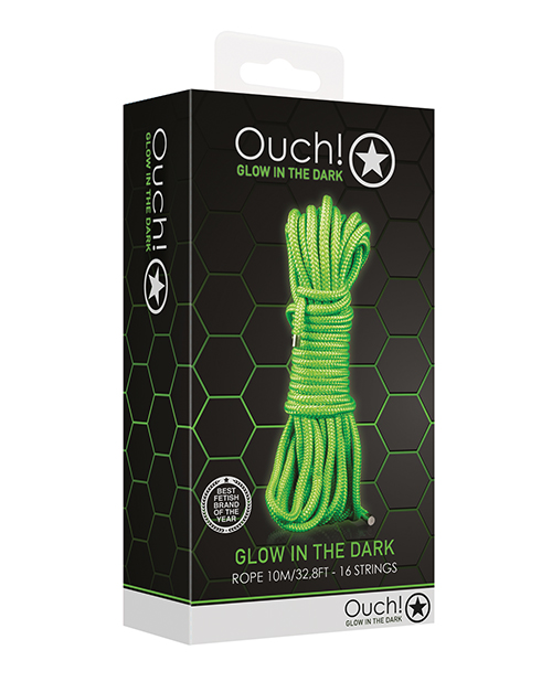 Shots Ouch Rope - 10M Glow In The Dark