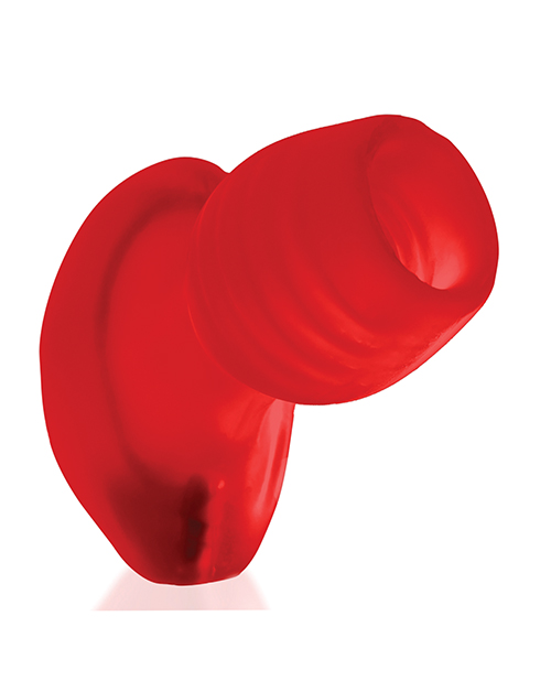 Oxballs Glowhole 2 Hollow Buttplug With Led Insert Large - Red Morph
