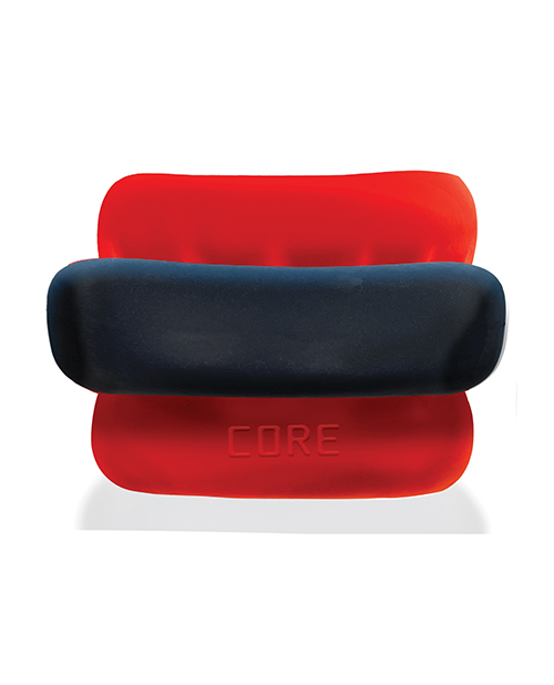 Oxballs Ultracore Ball Stretcher With Axis Ring - Red Ice