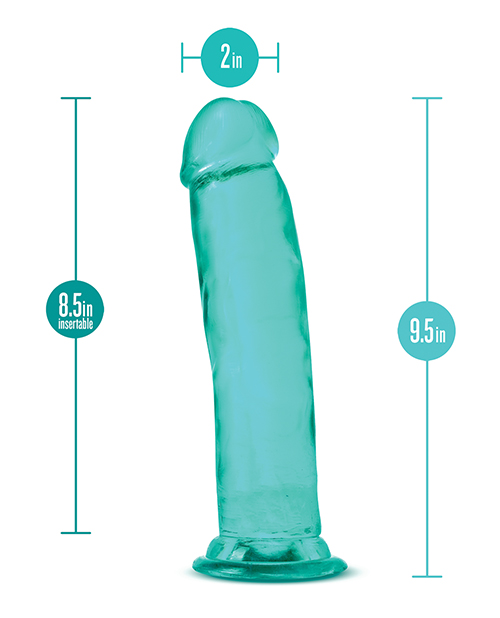 Blush B Yours Plus 9.5" Thrill N Drill - Teal