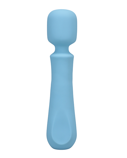 Doc Johnson Ritual Euphoria Rechargeable Silicone Wand Vibe - Blue