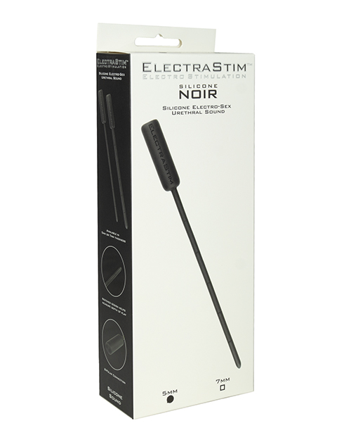 Electrastim Silicone Noir Flexible Electro Sound - 5Mm