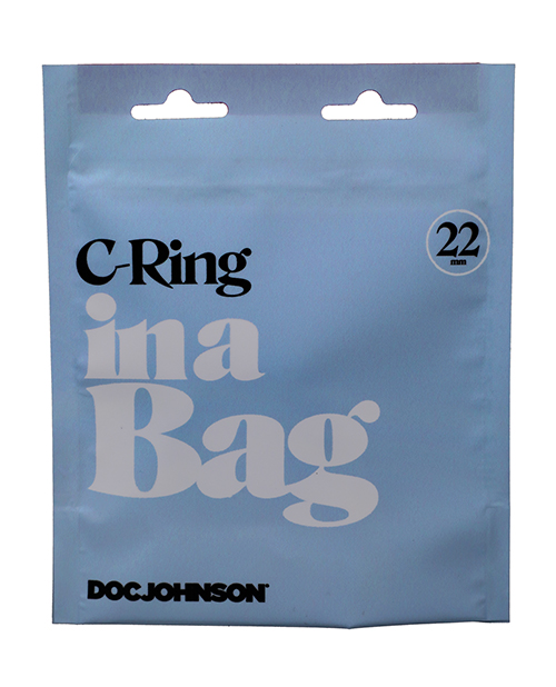Doc Johnson In A Bag C-Ring - Black