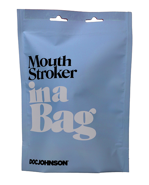 Doc Johnson In A Bag Mouth Stroker - Frost