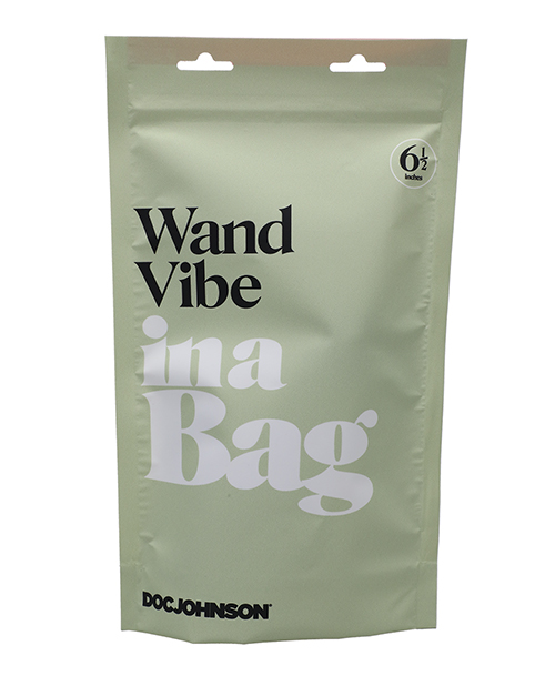 Doc Johnson In A Bag Wand Vibe - Black