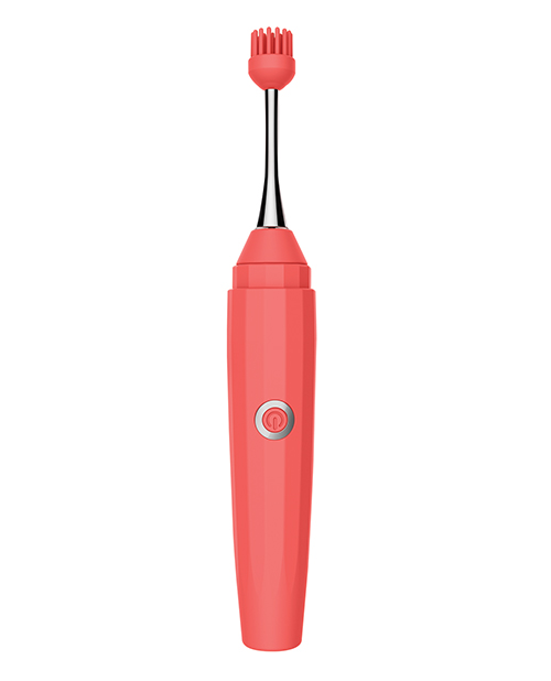 Luv Inc. Orgasm Pen With Three Attachments - Coral