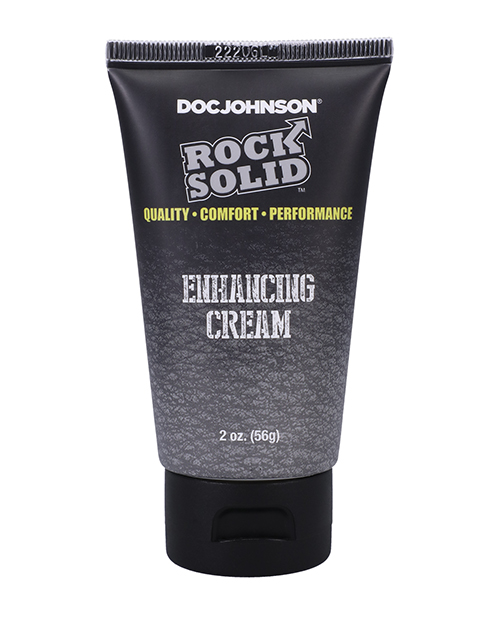 Doc Johnson Rock Solid Enhancing Cream - 2 Oz