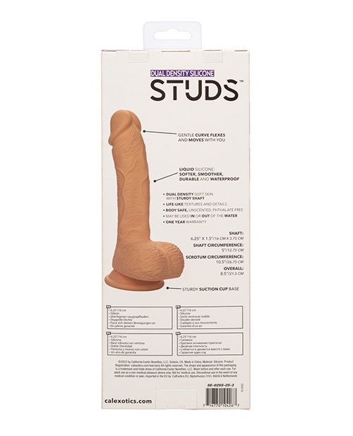 Dual Density Silicone 6.25" Studs - Ivory - Se0255-25