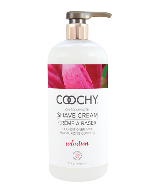 Coochy Seduction Shave Cream - 12.5 Oz Honeysuckle/Citrus