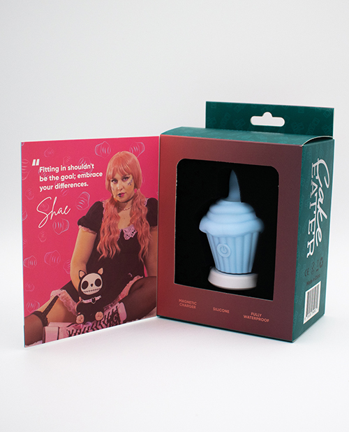 Natalie'S Toy Box Cake Eater Cupcake Flicker - Blue