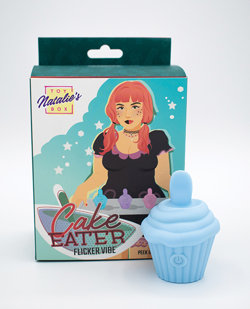 Natalie'S Toy Box Cake Eater Cupcake Flicker - Blue